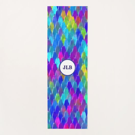 Dragon Scales Yogamatte (Vorderseite)