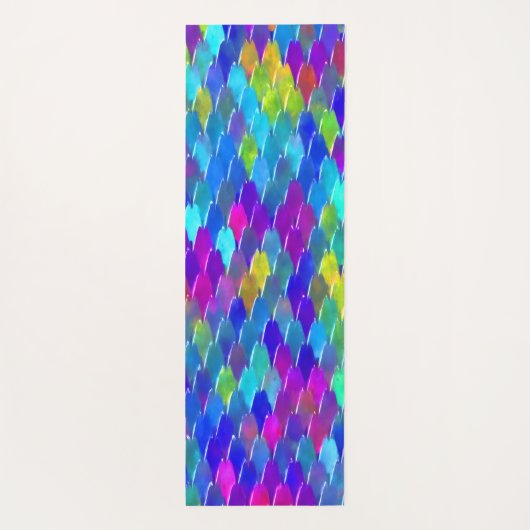 Dragon Scales Yogamatte (Rückseite)
