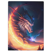 Dragon Scape Feuernacht Klemmbrett (Rückseite)