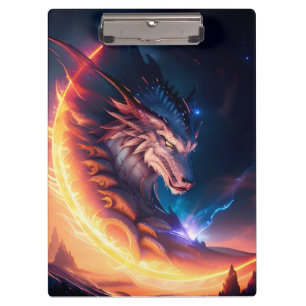 Dragon Scape Feuernacht Klemmbrett