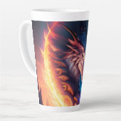 Dragon Scape Feuernacht Milchtasse (Linke Ecke)