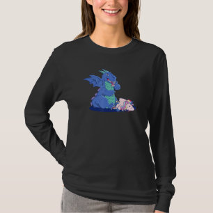 Dragon schlägt jedes Mal Unicorn Funny Gorey Fanta T-Shirt
