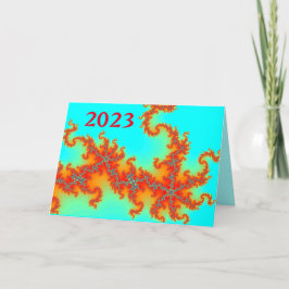 Dragon Schwanz Foto Neues Jahr Feiertagskarte