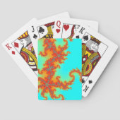 Dragon Schwanz Fraktal Spielkarten (Rückseite)