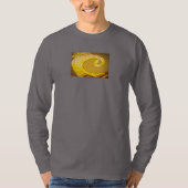 Dragon Schwanz Goldfarbe T - Shirt (Vorderseite)