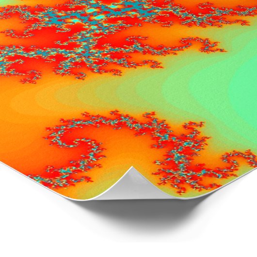 Dragon Schwanzes Poster (Ecke)