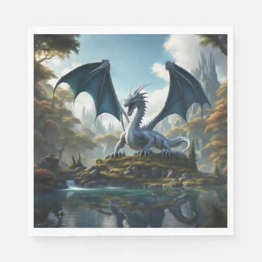 Dragon Serviette (Vorderseite)