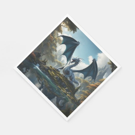 Dragon Serviette (Ecke)