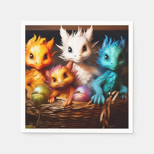 Dragon Serviette (Vorderseite)