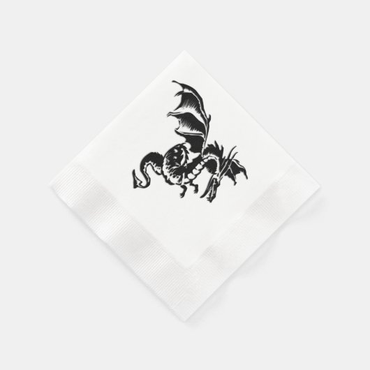 Dragon Serviette (Ecke)