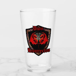 Dragon Shield Glass Tumbler