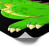 Dragon Shirt Adult Men Women Kids Green Dragon Cos Poster (Ecke)