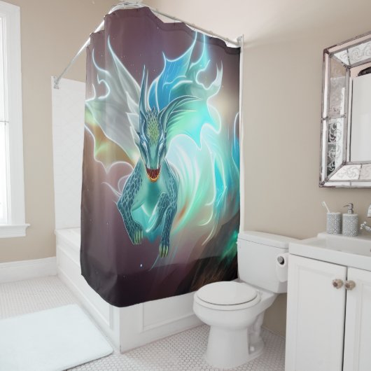 Dragon Shower Curtain Duschvorhang (Beispiel)