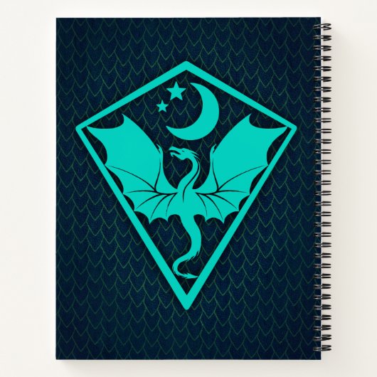 Dragon Sigil Notebook Notizblock (Rückseite)