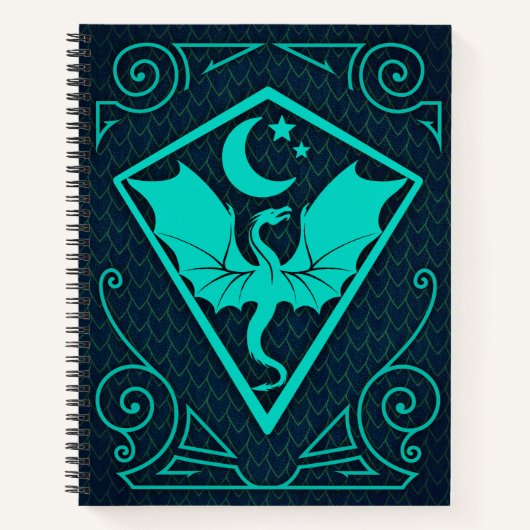 Dragon Sigil Notebook Notizblock (Vorderseite)