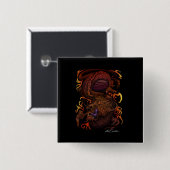 Dragon (Signature-Design) Button (Vorne & Hinten)