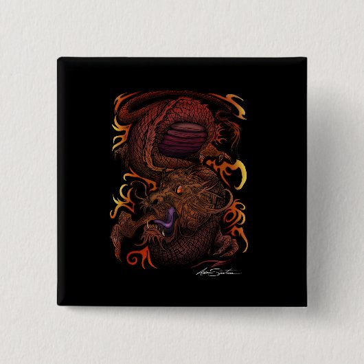 Dragon (Signature-Design) Button (Vorderseite)