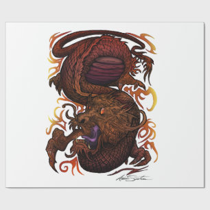 Dragon (Signature Design) Geschenkpapier