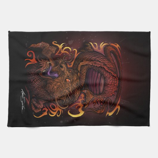 Dragon (Signature-Design) Küchentuch (Horizontal)