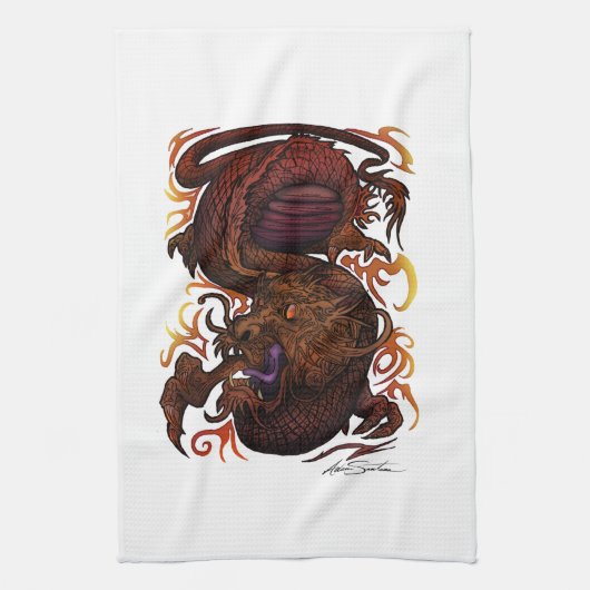 Dragon (Signature-Design) Küchentuch (Vertikal)