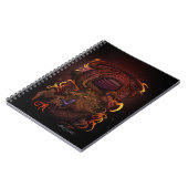 Dragon (Signature-Design) Notizblock (Linke Seite)