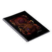 Dragon (Signature-Design) Notizblock (Rechte Seite)