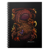 Dragon (Signature-Design) Notizblock (Vorderseite)