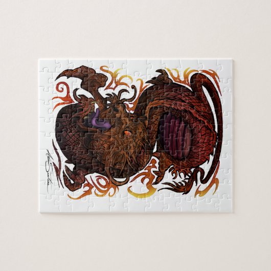 Dragon (Signature-Design) Puzzle (Horizontal)