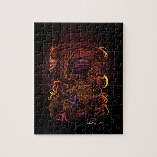 Dragon (Signature-Design) Puzzle (Vertikal)