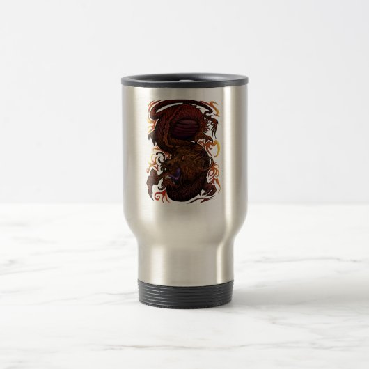 Dragon (Signature-Design) Reisebecher (Mittel)