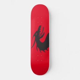 Dragon-Silhouette Skateboard