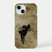 Dragon Silhouette Spirit Animal Totem Emblem