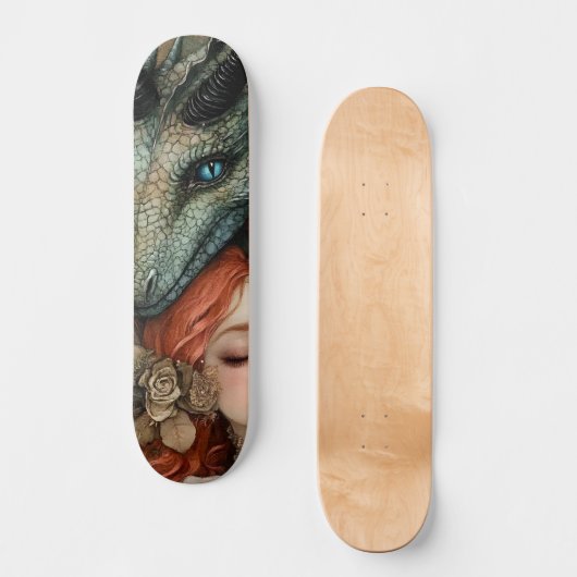 Dragon Skate Deck Skateboard (Vorderseite)