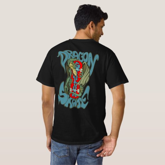 Dragon Skate T-Shirt (Schwarz voll)