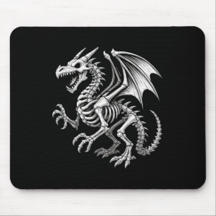 Dragon Skeleton Halloween Fantasy Boys Girls Kinde Mousepad