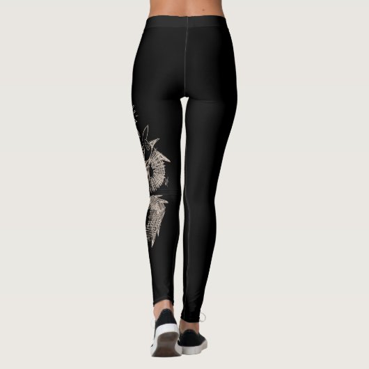 Dragon sketch  leggings (Rückseite)