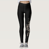 Dragon sketch  leggings (Vorderseite)