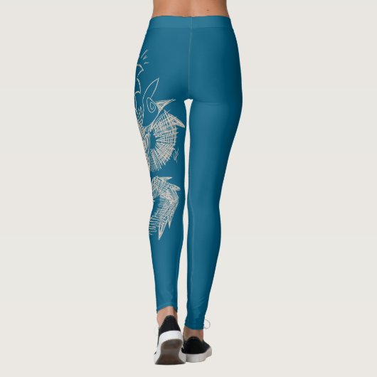 Dragon sketch leggings (Rückseite)