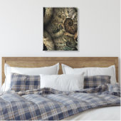 Dragon Skin Fraktal Art Leinwanddruck (Insitu (Schlafzimmer))