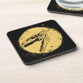 Dragon Skull Getränkeuntersetzer (Linke Seite)