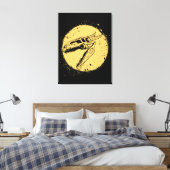 Dragon Skull Leinwanddruck (Insitu (Schlafzimmer))