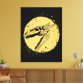 Dragon Skull Leinwanddruck (Insitu (Wohnzimmer))