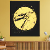 Dragon Skull Leinwanddruck (Insitu (Wohnzimmer))