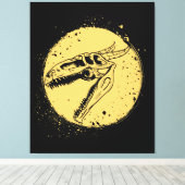 Dragon Skull Leinwanddruck (Insitu (Holzboden))