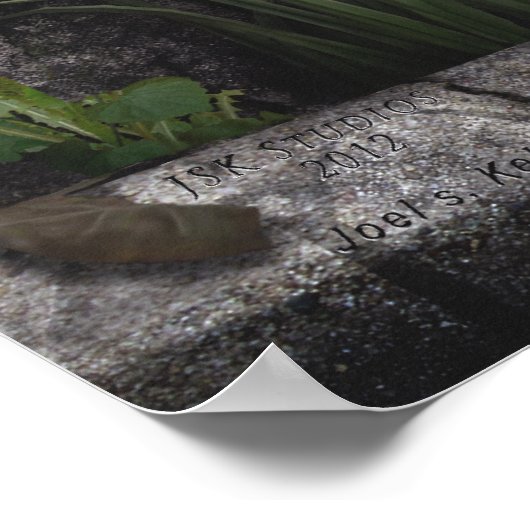 Dragon Skull Stand Poster (Ecke)