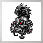 Dragon Skulls Poster (Vorne)