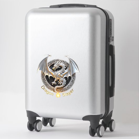 Dragon Slayer Aufkleber (Koffer)