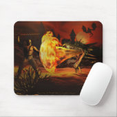Dragon Slayer by Michelle Wilder Mousepad (Mit Mouse)