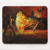 Dragon Slayer by Michelle Wilder Mousepad (Vorne)