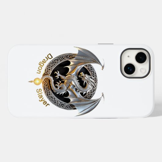 Dragon Slayer Case-Mate iPhone Hülle (Rückseite (Horizontal))